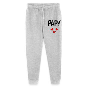 Grandpa. DAD. FATHER'S DAY. HAPPY FATHER'S DAY. PARTY - Stanley/Stella Mini Mover Teen Organic Jogging Trousers  - heather grey - Front