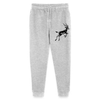Impala africaine - Pantalon de jogging bio Mini Mover Stanley/Stella Ado  - gris chiné - Devant
