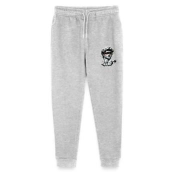 Bust Glitch Barock - Stanley/Stella Teenager Bio Jogginghose Mini Mover  - Grau meliert - Vorne