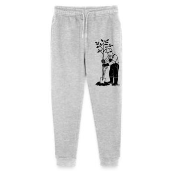 Gärtner - Stanley/Stella Teenager Bio Jogginghose Mini Mover  - Grau meliert - Vorne