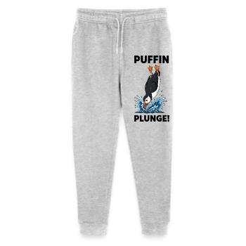 Atlantic puffin Sea plunge shearwater - Stanley/Stella Mini Mover Teen Organic Jogging Trousers  - heather grey - Front