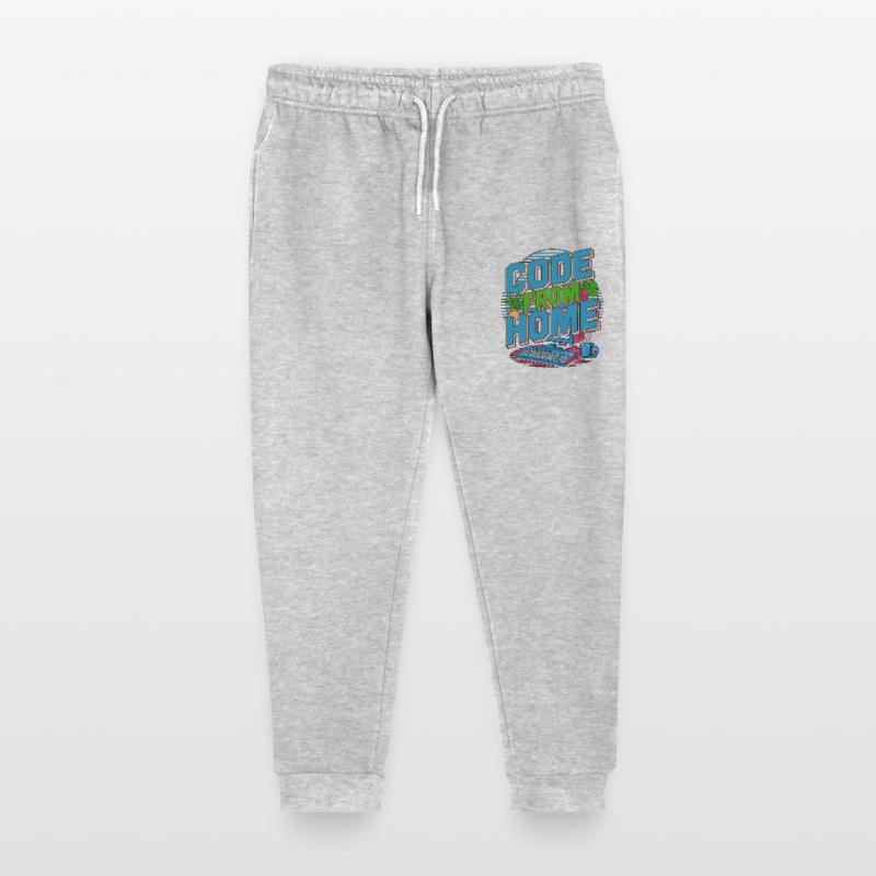 Remote Developer Code From Home Software Developer Stanley/Stella Mini Mover Teen Organic Jogging Trousers 