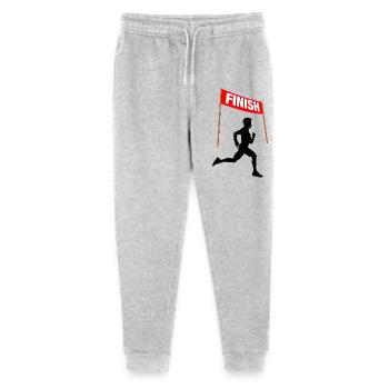 Arrivée du coureur – Victory Run - Pantalon de jogging bio Mini Mover Stanley/Stella Ado  - gris chiné - Devant