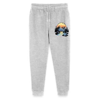 Montagnes Nature - Pantalon de jogging bio Mini Mover Stanley/Stella Ado  - gris chiné - Devant