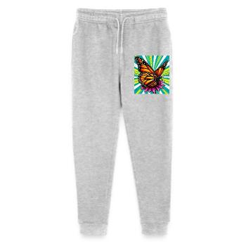 butterfly - Stanley/Stella Mini Mover Teen Organic Jogging Trousers  - heather grey - Front
