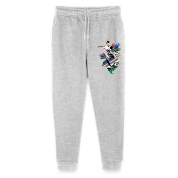 Ouzbékistan - Ouzbékistan - Drapeaux - Pantalon de jogging bio Mini Mover Stanley/Stella Ado  - gris chiné - Devant