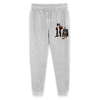 The Empty Food Bowl - French - Stanley/Stella Mini Mover Teen Organic Jogging Trousers  - heather grey - Front