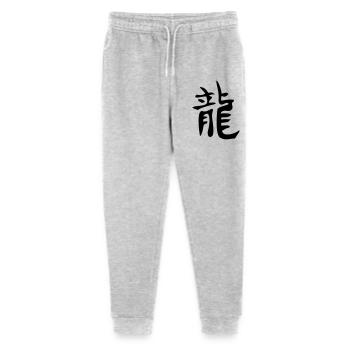 Drachen - Kanji - Stanley/Stella Teenager Bio Jogginghose Mini Mover  - Grau meliert - Vorne