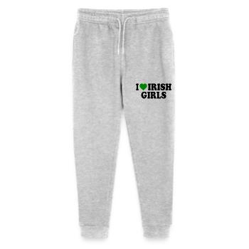 I love irish girls - Stanley/Stella Teenager Bio Jogginghose Mini Mover  - Grau meliert - Vorne