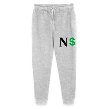 Buchstabe n Dollar - Stanley/Stella Teenager Bio Jogginghose Mini Mover  - Grau meliert - Vorne