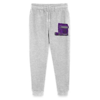 Camion, Camion, Camion, Voiture, Camionneur, Voiture, - Pantalon de jogging bio Mini Mover Stanley/Stella Ado  - gris chiné - Devant