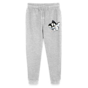 Grade Panda Oranda Poisson rouge de haute qualité - Pantalon de jogging bio Mini Mover Stanley/Stella Ado  - gris chiné - Devant