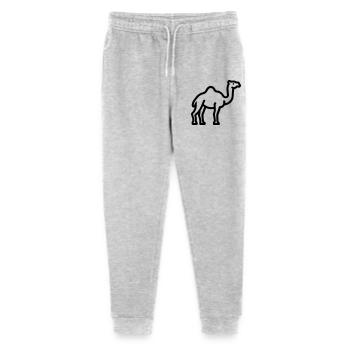 camel - Stanley/Stella Mini Mover Teen Organic Jogging Trousers  - heather grey - Front