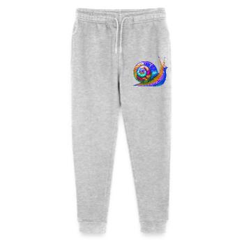 Schnecke - Stanley/Stella Teenager Bio Jogginghose Mini Mover  - Grau meliert - Vorne