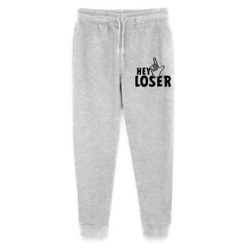 Hey Verlierer. Verlierer, Spinner, Dummköpfe, Neurd.... - Stanley/Stella Teenager Bio Jogginghose Mini Mover  - Grau meliert - Vorne
