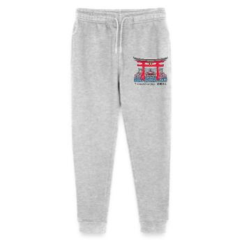 Itsukushima Shrine, Miyajima, Hiroshima. Japan - Stanley/Stella Mini Mover Teen Organic Jogging Trousers  - heather grey - Front