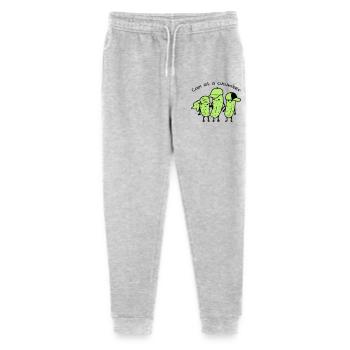 Cool as a cucumber - Stanley/Stella Teenager Bio Jogginghose Mini Mover  - Grau meliert - Vorne