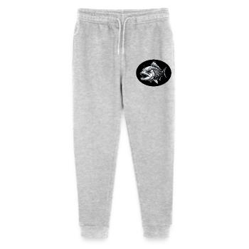 Fish Skeleton - Stanley/Stella Mini Mover Teen Organic Jogging Trousers  - heather grey - Front
