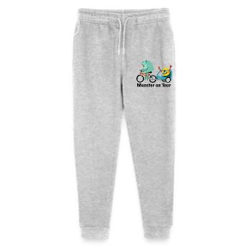 Monster on Tour - Stanley/Stella Mini Mover Teen Organic Jogging Trousers  - heather grey - Front
