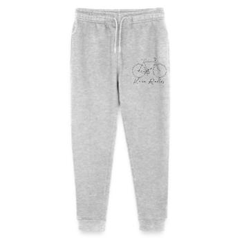 Linienrad: Minimalist Bicycle Hardly Wheelless - Stanley/Stella Mini Mover Teen Organic Jogging Trousers  - heather grey - Front