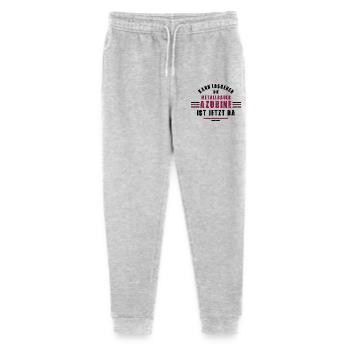Trainee metalworker apprenticeship training metalworker - Stanley/Stella Mini Mover Teen Organic Jogging Trousers  - heather grey - Front