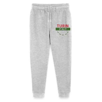 Turn Italien Emblem T-Stück Kunstwerk - Stanley/Stella Teenager Bio Jogginghose Mini Mover  - Grau meliert - Vorne