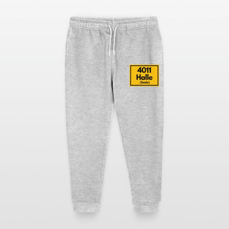 OLD POSTCODE POSTCODE RETRO 4011 HALLE (SAAALE) Stanley/Stella Mini Mover Teen Organic Jogging Trousers 