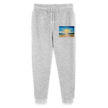Reflexion bei Sonnenuntergang über ruhigen Gewässern - Stanley/Stella Teenager Bio Jogginghose Mini Mover  - Grau meliert - Vorne