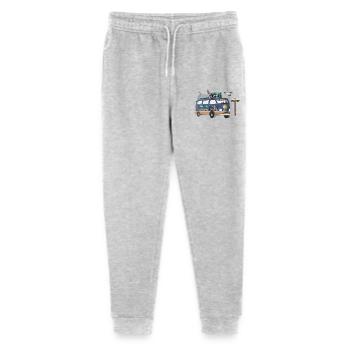 Croatia Camper Motif Vanlife Camping Holiday - Stanley/Stella Mini Mover Teen Organic Jogging Trousers  - heather grey - Front