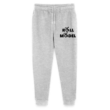 Jeder Rollstuhlfahrer ist ein Vorbild * - Stanley/Stella Teenager Bio Jogginghose Mini Mover  - Grau meliert - Vorne