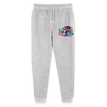 Mosaic Snail Shell - Stanley/Stella Mini Mover Teen Organic Jogging Trousers  - heather grey - Front