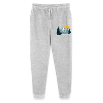Mehr Natur, weniger Lärm - Stanley/Stella Teenager Bio Jogginghose Mini Mover  - Grau meliert - Vorne