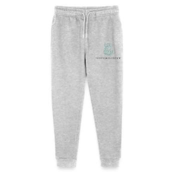 Insérez une pièce pour continuer - Retro Arcade Vibes - Pantalon de jogging bio Mini Mover Stanley/Stella Ado  - gris chiné - Devant