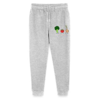 Vegetable Parade - Stanley/Stella Mini Mover Teen Organic Jogging Trousers  - heather grey - Front