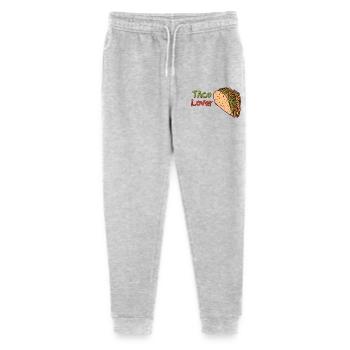 Taco Lover – Mexican Food Fun - Stanley/Stella Mini Mover Teen Organic Jogging Trousers  - heather grey - Front