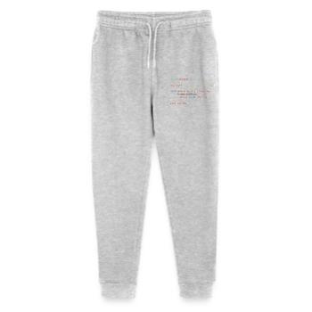 Funny python code about everyday life, baby - Stanley/Stella Mini Mover Teen Organic Jogging Trousers  - heather grey - Front