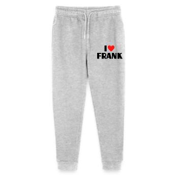 J'aime Frank Red Heart Love Fan Gift - Pantalon de jogging bio Mini Mover Stanley/Stella Ado  - gris chiné - Devant