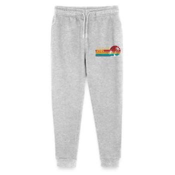 Vintage Summer Sunsets Design - Stanley/Stella Mini Mover Teen Organic Jogging Trousers  - heather grey - Front