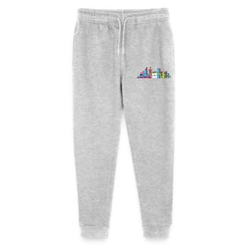 Sydney City Skyline Opera House Bridge Line Art - Stanley/Stella Mini Mover Teen Organic Jogging Trousers  - heather grey - Front