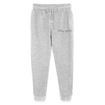 Non, merci – French Minimalism - Stanley/Stella Mini Mover Teen Organic Jogging Trousers  - heather grey - Front