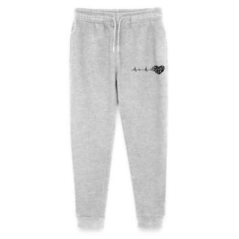Herz_Camper - Pantalon de jogging bio Mini Mover Stanley/Stella Ado  - gris chiné - Devant