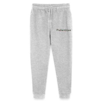 Palestine Colourful - Stanley/Stella Mini Mover Teen Organic Jogging Trousers  - heather grey - Front