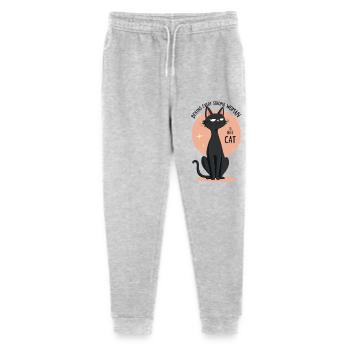 Hinter Strong Woman - Stanley/Stella Teenager Bio Jogginghose Mini Mover  - Grau meliert - Vorne