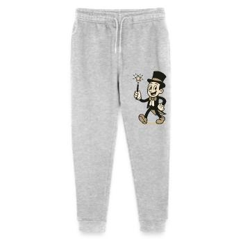 Wizard Comic - Stanley/Stella Mini Mover Teen Organic Jogging Trousers  - heather grey - Front