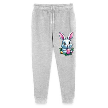 Osterhase - Stanley/Stella Teenager Bio Jogginghose Mini Mover  - Grau meliert - Vorne