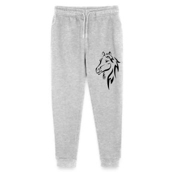 horse - Stanley/Stella Mini Mover Teen Organic Jogging Trousers  - heather grey - Front