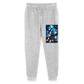 Anime magicien fille fantômes - Pantalon de jogging bio Mini Mover Stanley/Stella Ado  - gris chiné - Devant
