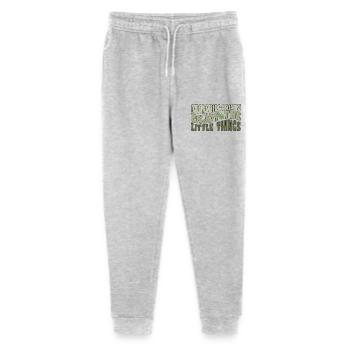 Mikrobiologen mögen die kleinen Dinge lustig - Stanley/Stella Teenager Bio Jogginghose Mini Mover  - Grau meliert - Vorne