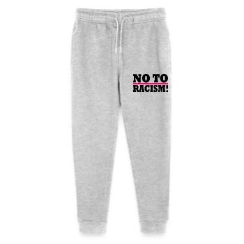 No to racism - Pantalon de jogging bio Mini Mover Stanley/Stella Ado  - gris chiné - Devant