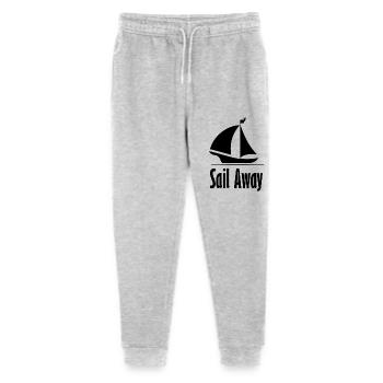 Voile, sports nautiques, vent - Pantalon de jogging bio Mini Mover Stanley/Stella Ado  - gris chiné - Devant